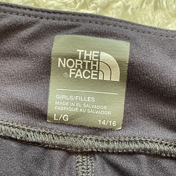 The North Face Leggings Girls Size L 14/16 Flashdry Color Block Activewear - Picture 6 of 14